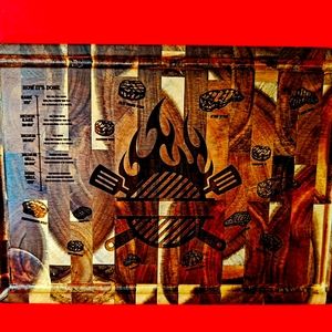 Custom Laser engraved end grain cutting board